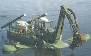 Watermaster не создает помех судоходству на реках и озерах, т.к. закрепление его стабилизаторов и выполнение им дноуглубительных работ не требуют дополнительной кабельной системы.